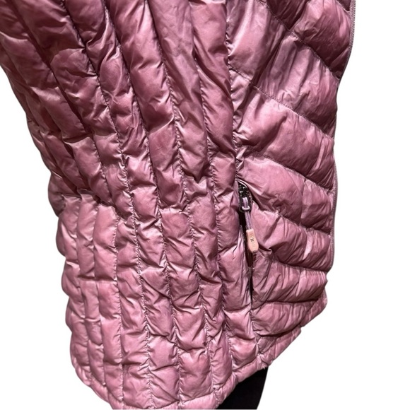 NWOT 32 Degrees Heat Mauve Quilted Lightweight Puffer Vest With Pockets Size M - Picture 6 of 10